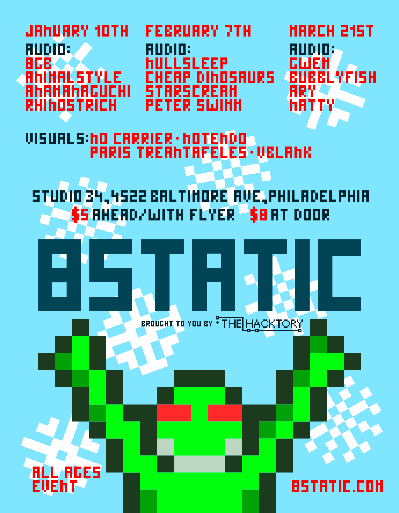 8STATIC 02 flier